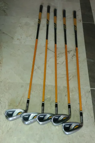 Bolso y palos de golf Mizuno