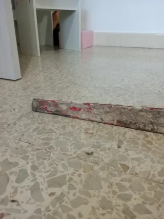 Nivel de burbuja usado