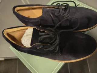 Zapatos niño comunión azul oscuro T.38