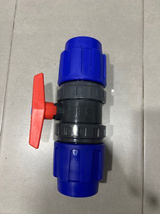 Válvula de bola PVC Llave de paso