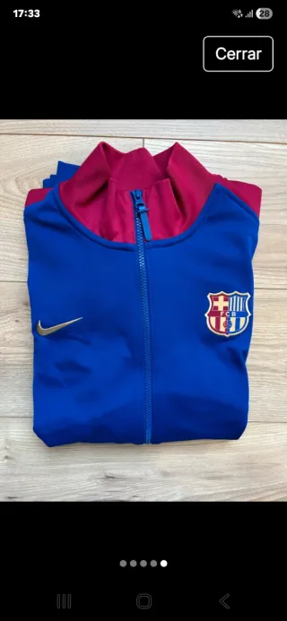 Chaqueta FC Barcelona Nike Talla XL