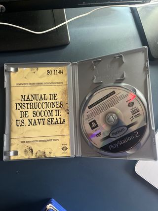 SOCOM II: U.S. Navy SEALs Platinum PS2