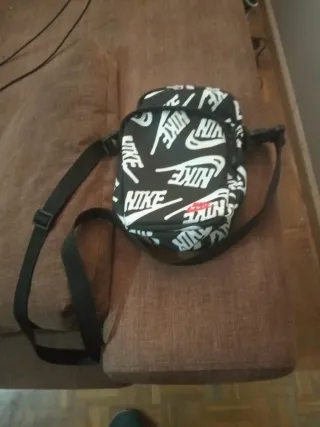 Bandolera Nike Negra Hombre