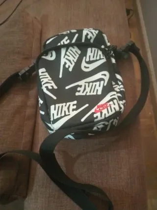 Bandolera Nike Negra Hombre