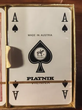 Carte da Gioco Piatnik Mucha - Set 2 Mazzi