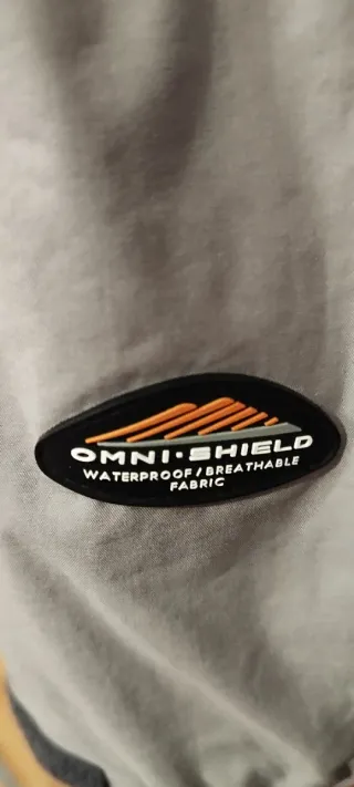 Chaqueta Columbia Beige y Gris Talla M