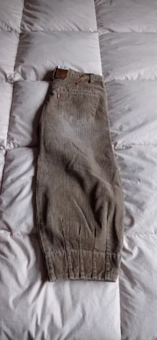 Pantalón pana mujer Levi's marrón