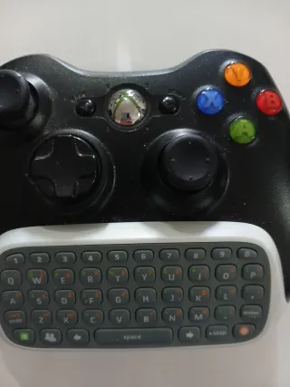 Mando Xbox 360 con Teclado
