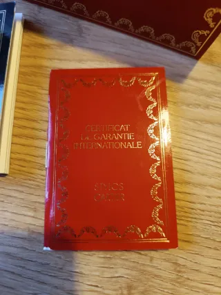 Bolígrafo Vintage Must de Cartier.