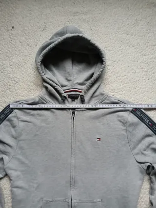Felpa Tommy Hilfiger con cappuccio Grigia M