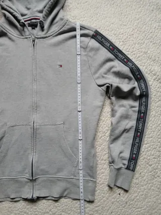 Felpa Tommy Hilfiger con cappuccio Grigia M