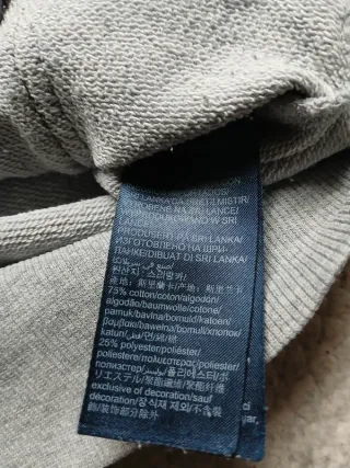 Felpa Tommy Hilfiger con cappuccio Grigia M