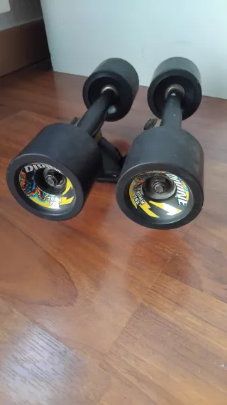 Randal R-II 180mm 50° Longboard Trucks + Wheels