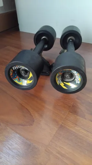 Randal R-II 180mm 50° Longboard Trucks + Wheels