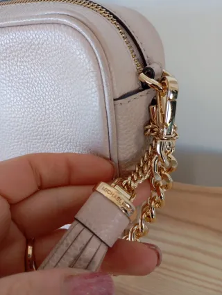 Borsa Michael Kors rosa nude