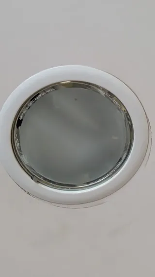 Lote 12 Plafón Downlight 23cm con 24 bombillas