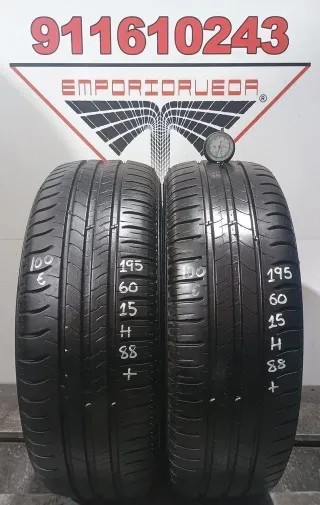 195 60 15 H MICHELIN RUEDA AL 90% VIDA UTIL