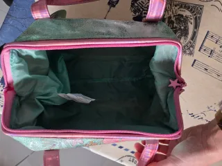 Neceser Disney Ariel Verde y Rosa