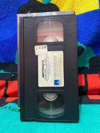 Amityville 3 VHS Primera Edición Vidioclub