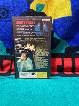 Amityville 3 VHS Primera Edición Vidioclub