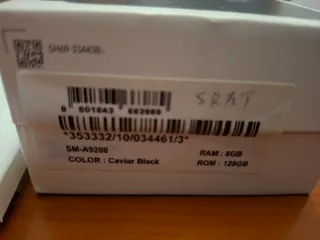 Samsung Galaxy A9 128GB Negro 8gb ram