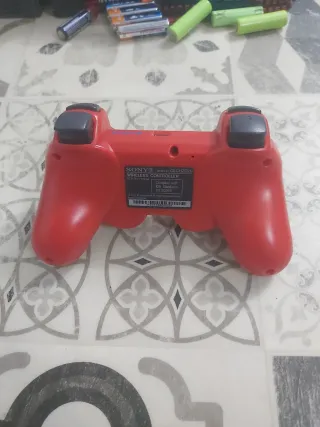 Controller PS3 Sony Rosso