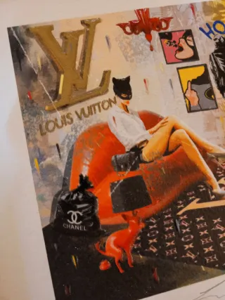 serigrafia Pop Art Louis Vuitton