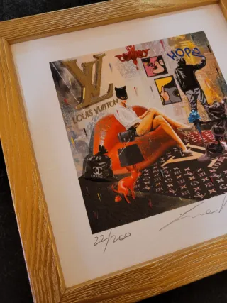 serigrafia Pop Art Louis Vuitton