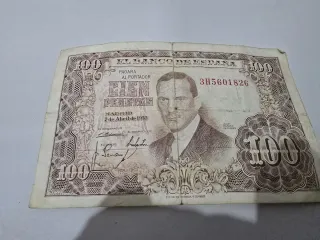 Billete 100 pesetas Banco de España 1953