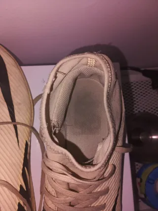 Zapatillas Nike Futbol Sala Beige/Negro