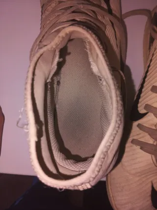 Zapatillas Nike Futbol Sala Beige/Negro