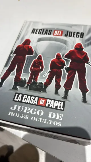 Juego de mesa La Casa de Papel: Roles Ocultos