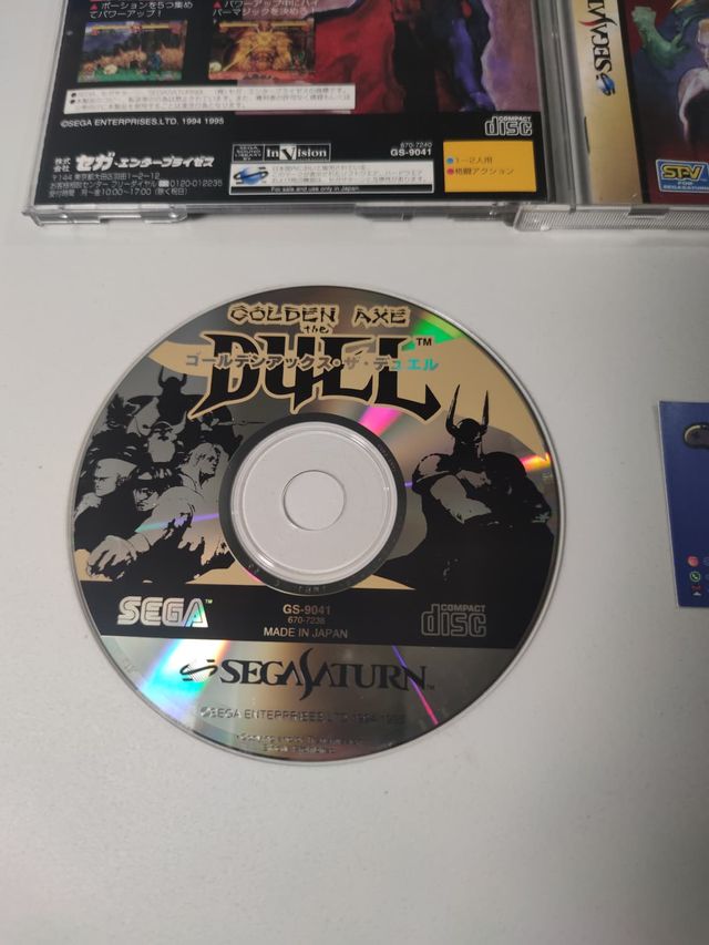Golden Axe The Duel Sega Saturn