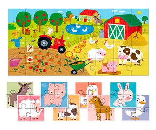 Puzzle infantil Ludattica 32 piezas