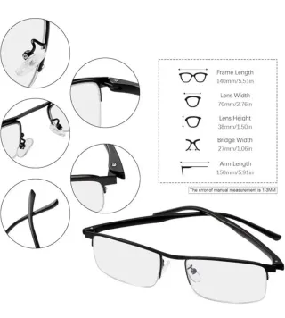 Occhiali da lettura MIRJEA neri