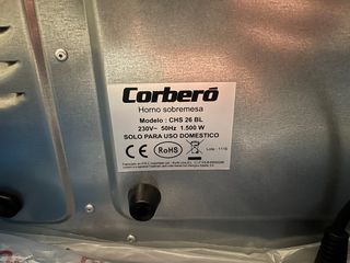 Horno sobremesa NUEVO 1.500 W