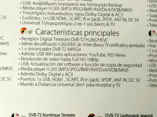 Decodificador/Receptor TDT Edision Picco T265