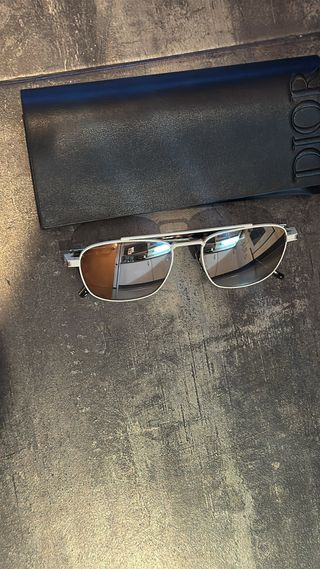 Gafas de Sol Saint Laurent SL 665 Marrón/Plata