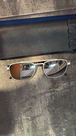 Gafas de Sol Saint Laurent SL 665 Marrón/Plata