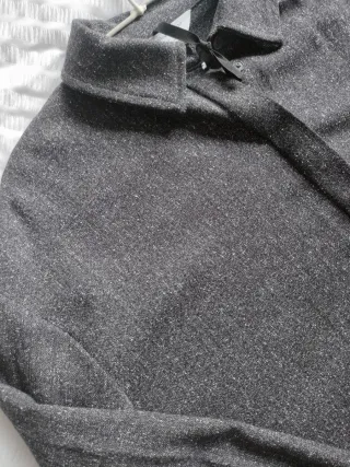 Camisa oversize gris