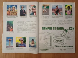 Álbum 25 Años Vida Mundial Chocolates Simón