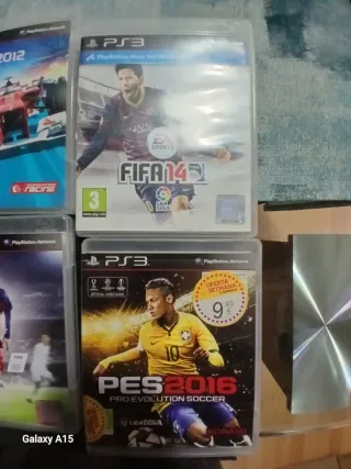 Lote 6 Juegos PS3: FIFA, NBA, F1, PES