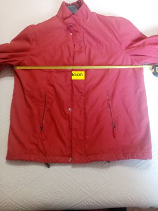 Parka Hombre Roja Talla 60
