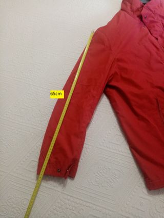 Parka Hombre Roja Talla 60