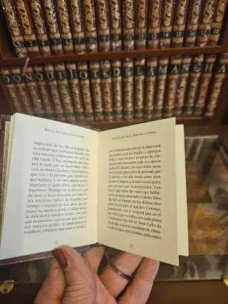 Estantería El Quijote 38 Tomos Pequeños