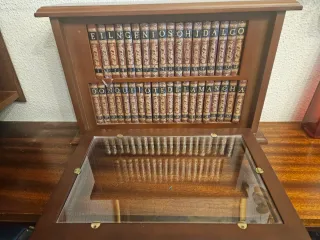 Estantería El Quijote 38 Tomos Pequeños