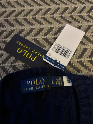 Jersey Polo Ralph Lauren Azul Marino Nuevo