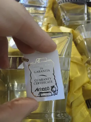 Baúl Set Licorera 6 Vasos + botella Arteco, nuevo