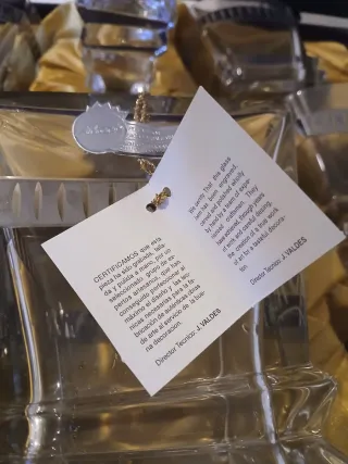 Baúl Set Licorera 6 Vasos + botella Arteco, nuevo