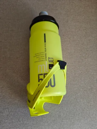 Pedales Crankbrothers, Puños Ridefyl y Portabidón